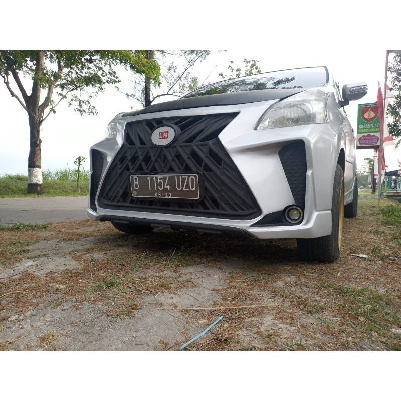 bodykit depan avanza model lexus thn 2012 2013 2014 bahan duraflex high quality s25