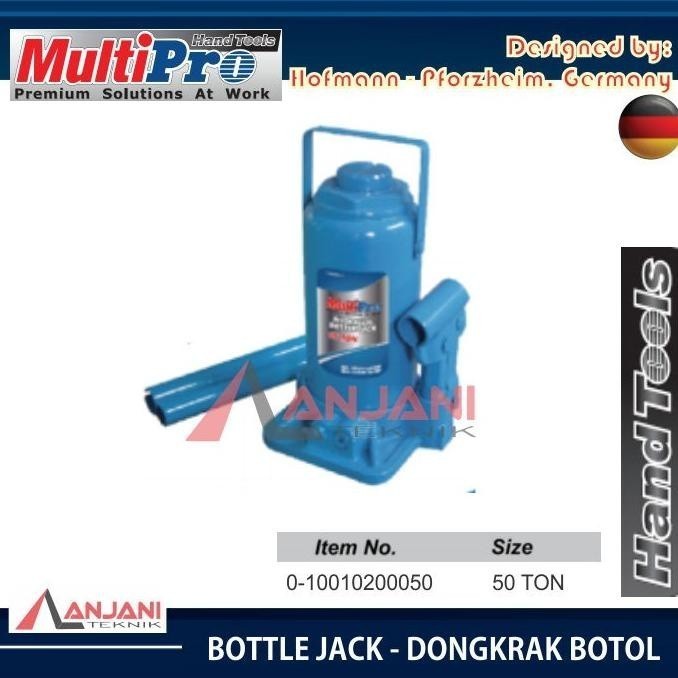 DONGKRAK BOTOL HIDROLIK 50 TON MULTIPRO BOTTLE JACK HYDRAULIC 50TON