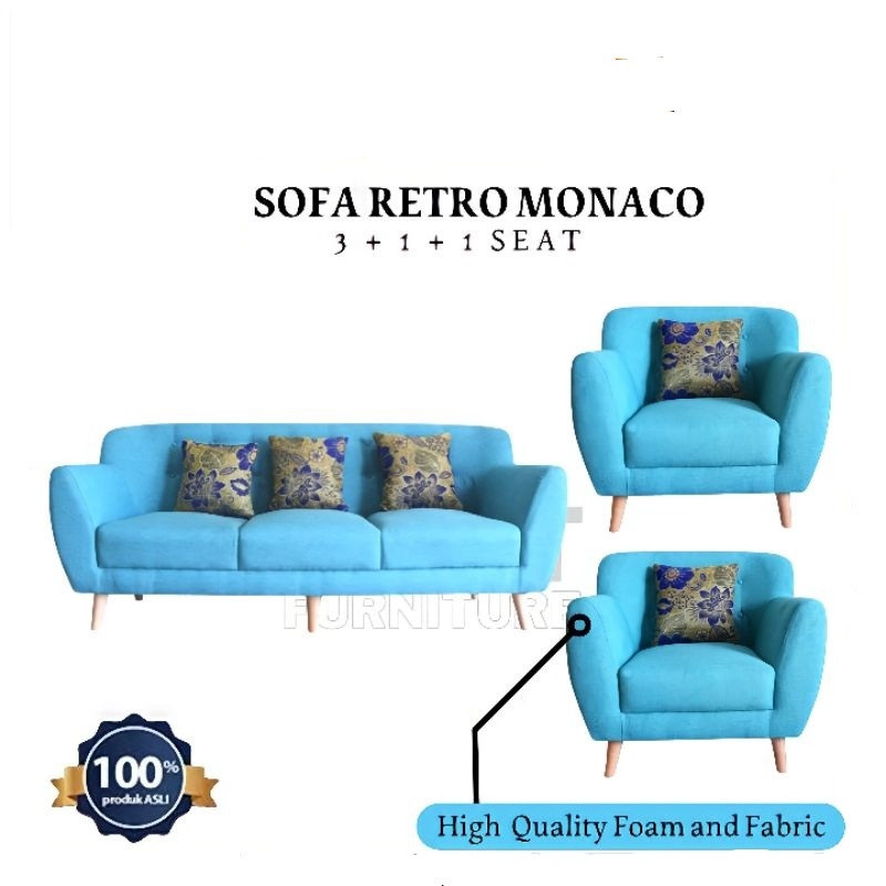 (COD) Sofa Retro Sofa Minimalis 321 Sofa 221 Terlaris Cirebon Kuningan Majalengka Indramayu Brebes T