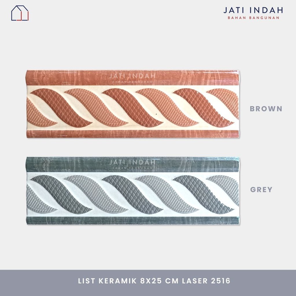 List Keramik 25 cm Motif 2516 Laser / Lis Listello Plint Plin Dinding