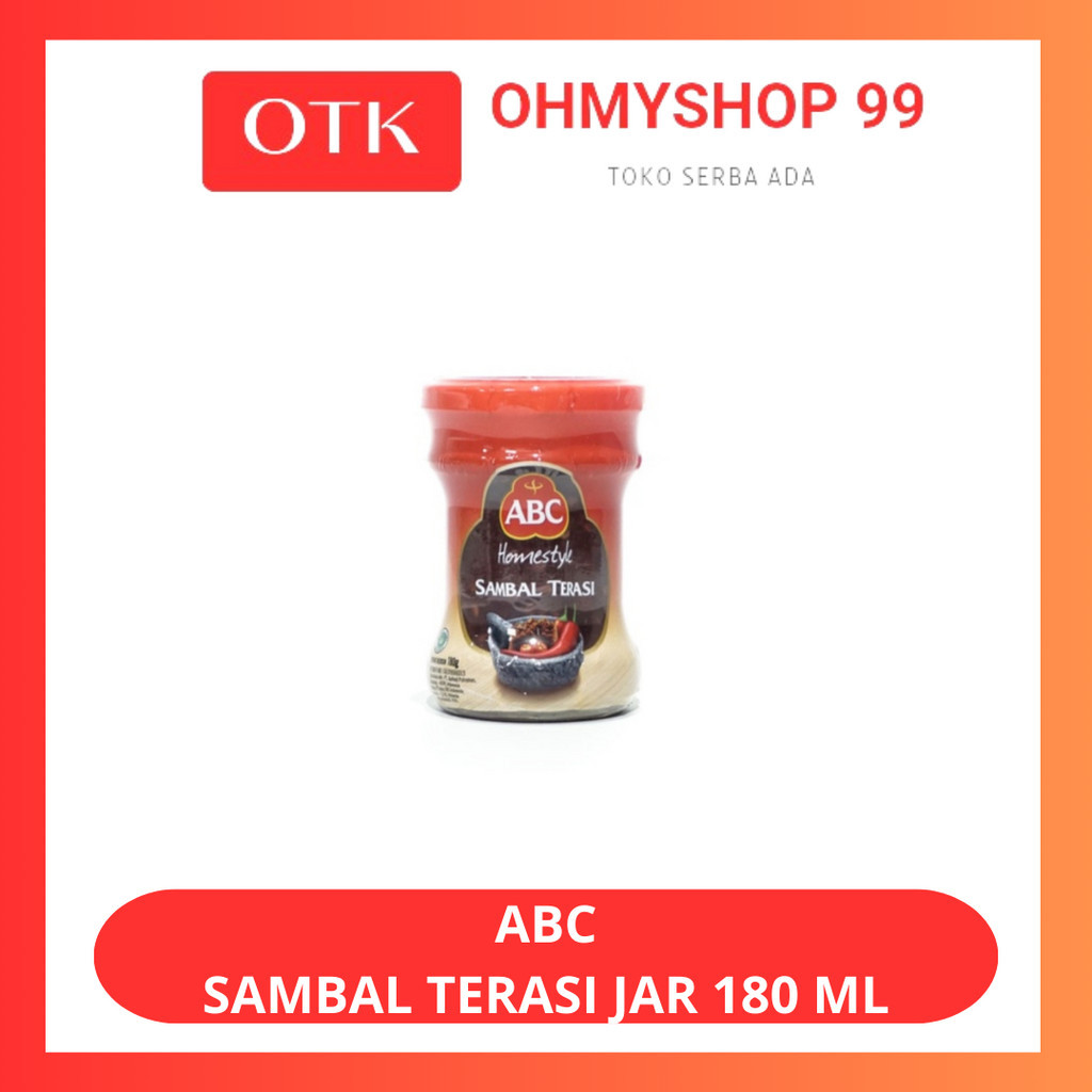 

ABC Sambal Saus Sambal Terasi 180ml