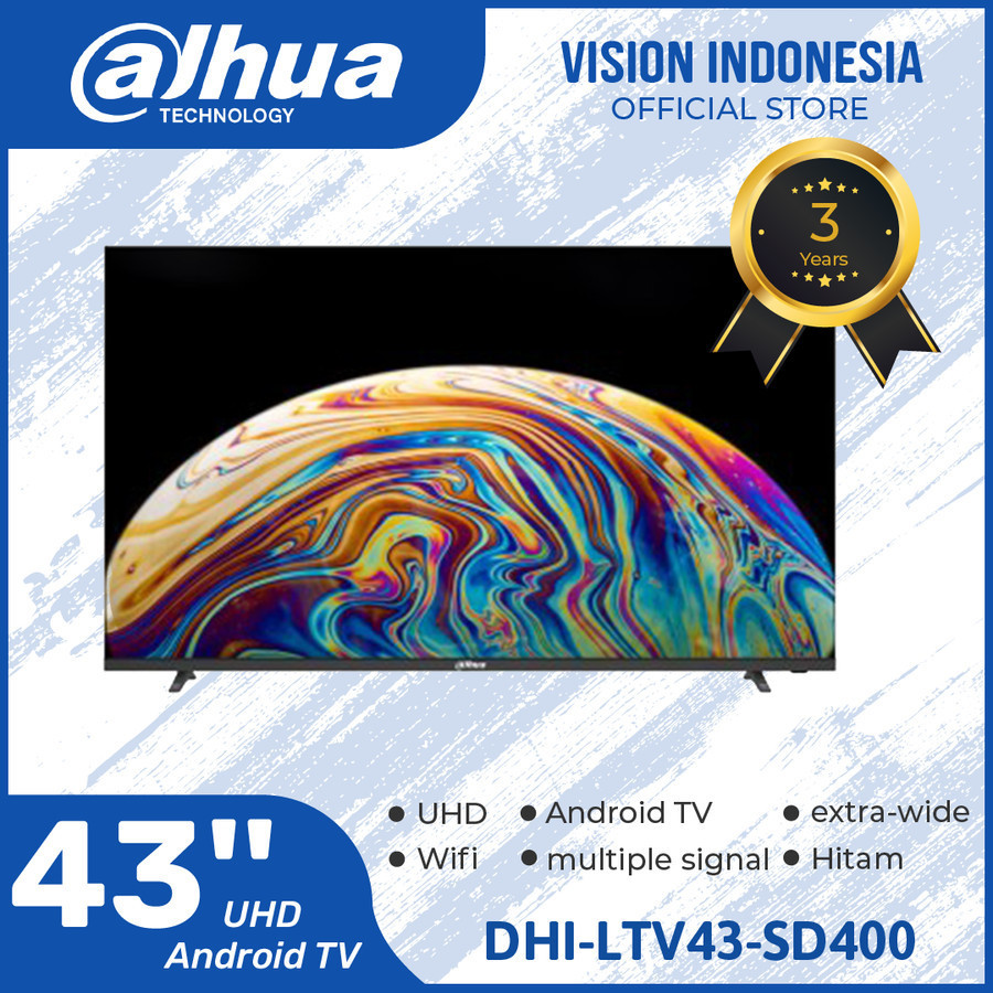 FROMO_SALE_SPESIAL DAHUA TV LED DHI-LTV43-SD400 TV LED 43" INCH 4K ANDROID 11 DAHUA