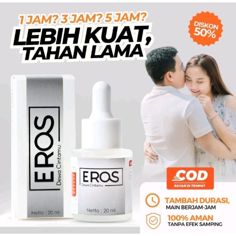 Eros dewa cinta serum penambah ukuran besar panjang kuat tahan lama