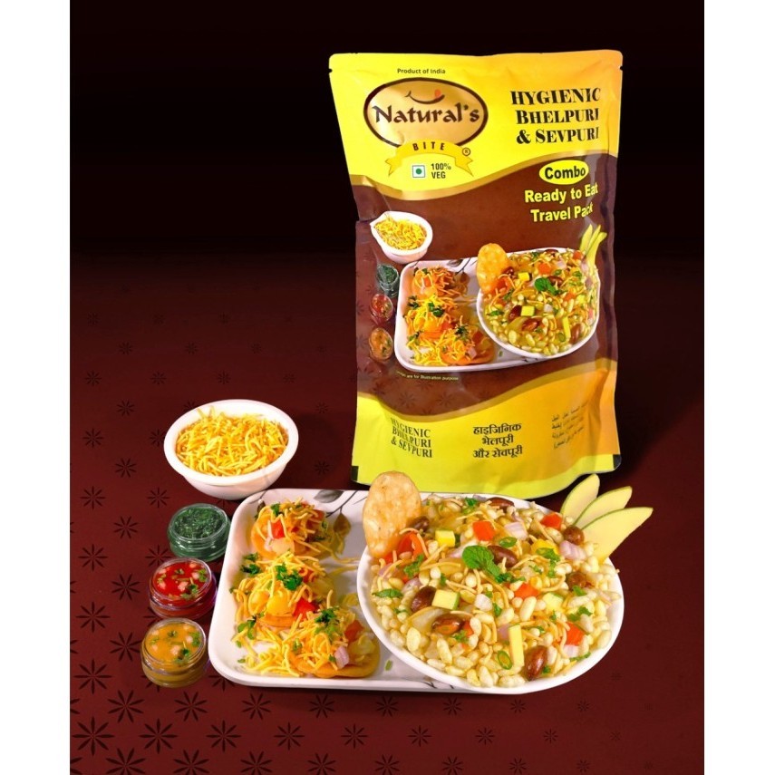 

NATURAL BHEL PURI & SEV PURI COMBO ( READY TO EAT ) - 320 GR
