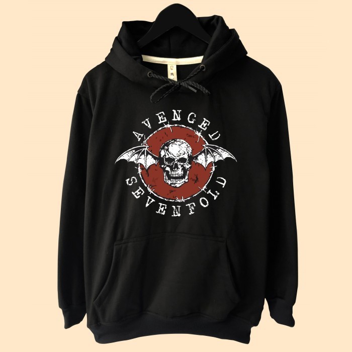 Jaket Hoodie Avenged Sevenfold Logo A7X