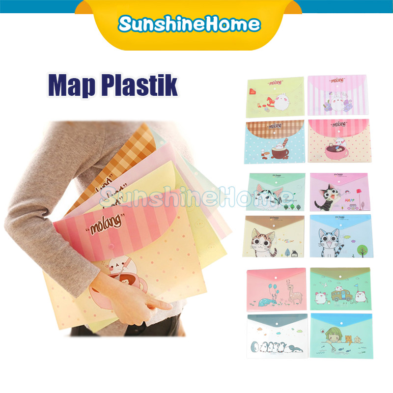 

Map A4 Plastik Kancing Karakter Motif Lucu / Map Plastik / Map Plastik A4 Karakter Kartun Lucu Map File Lucu / Folder Perlindungan File