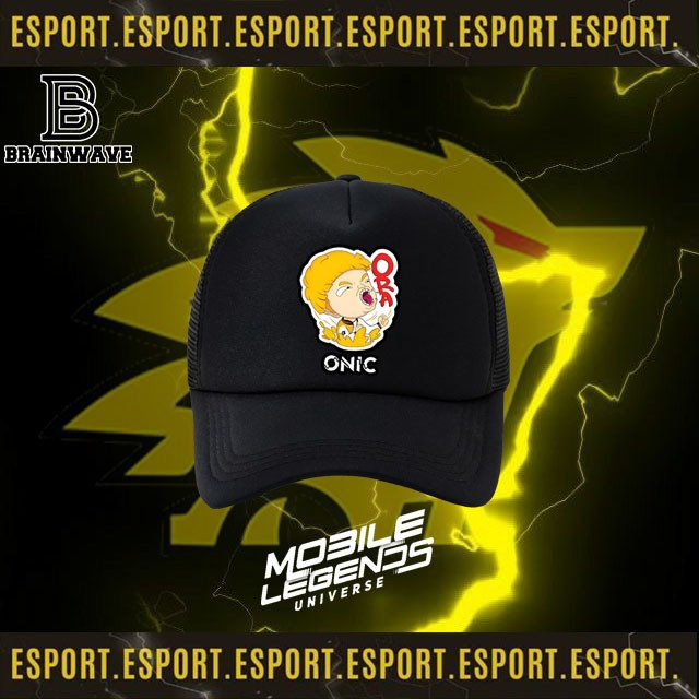 TOPI TRUCKER EMOTE MPL ONIC E-SPORT ORAAA I TOPI GAMING MOBILE LEGENDS gaming