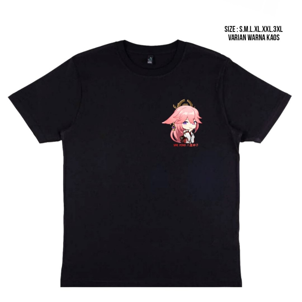Kaos game genshin impact kaedahara kazuha SMALL LOGO CHIBI