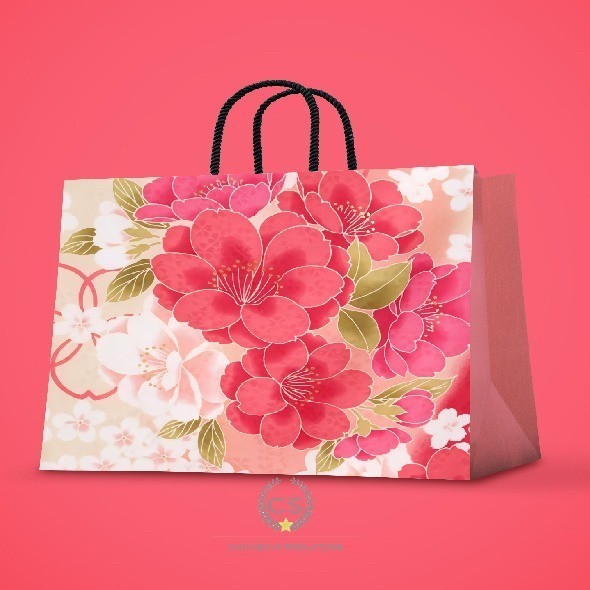 

Andriant Paper bag chinosarie jumbo/tas kado/tas kertas/goodie bag/lertas kado - 1, M