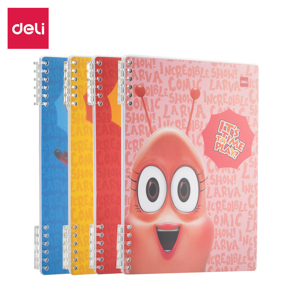 

Deli | Buku Tulis Binder (Loose Leaf) Larva | B5 | 50 lembar | N209