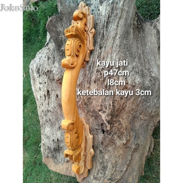 

Handle Pintu Kayu Jati Ukir/Gagang Pintu murah murah