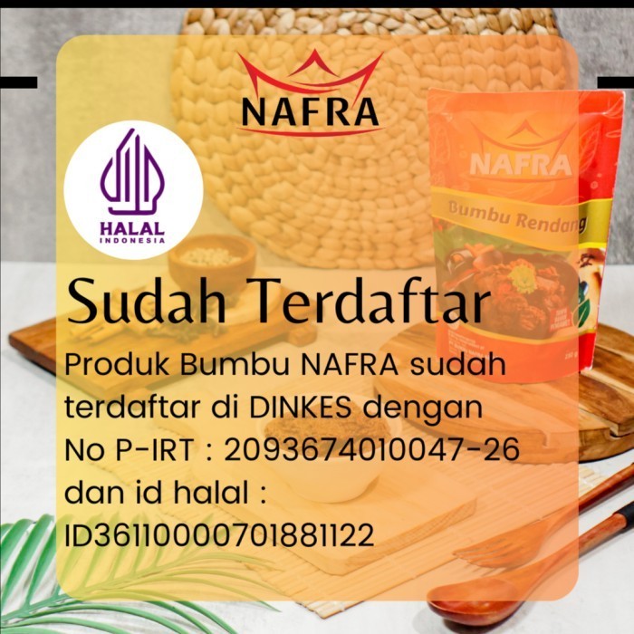 Bumbu Rendang Asli PADANG sudah ditumis - Tidak Pedas