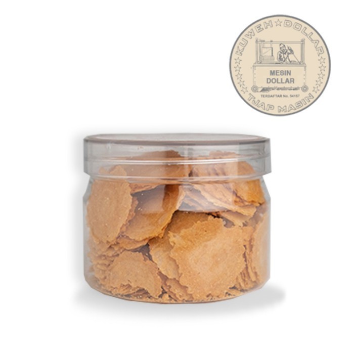

NEW Kuweh Dollar Tjap Masin Small - Jajanan Khas Surabaya - Vanilla