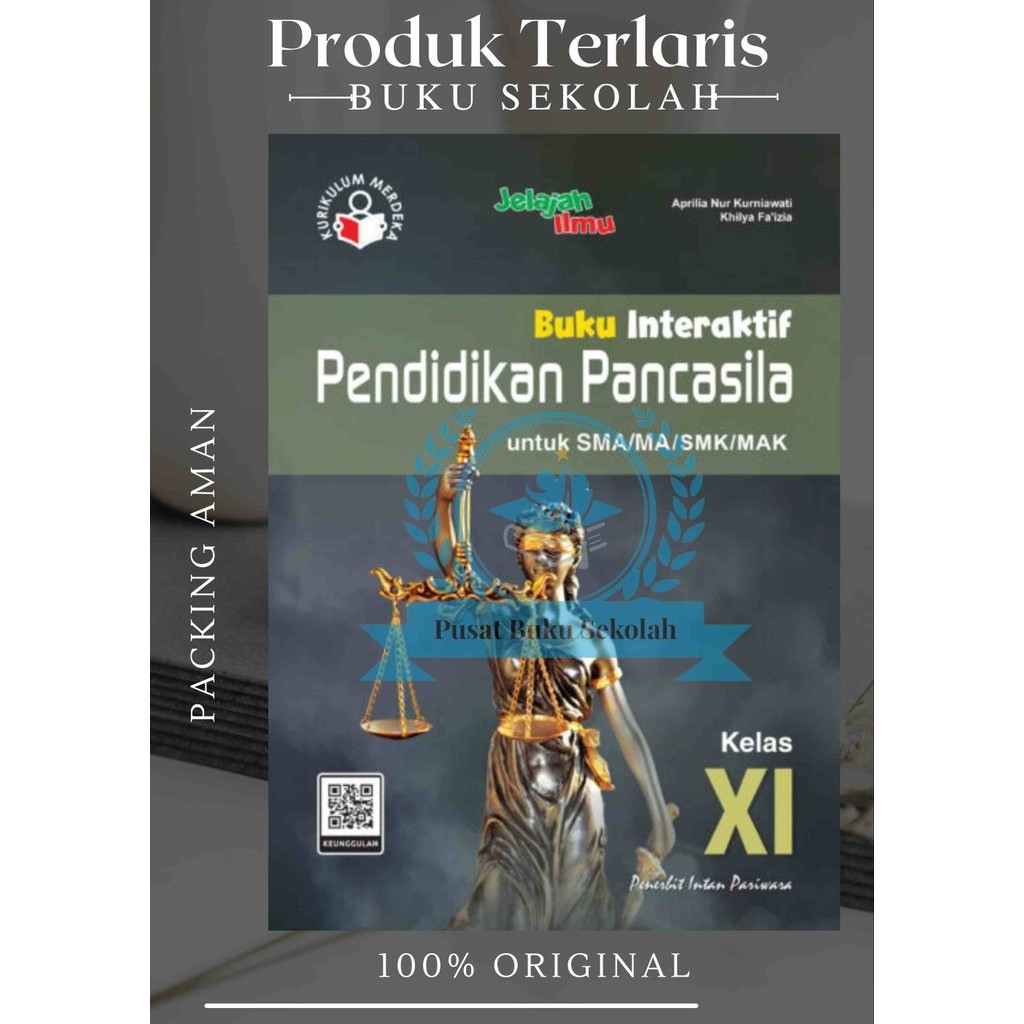 Buku Interaktif PPKN SMA Kelas XI/11 Kurikulum Merdeka Intan pariwara Tahun 2024 Terbaru