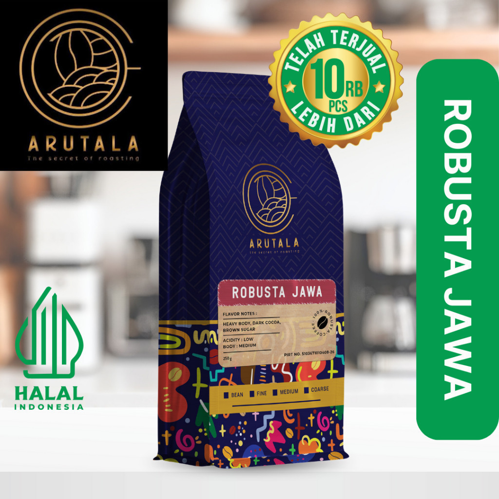 

Kopi Robusta Jawa Java Coffee Indonesia 200 gram -CB 2