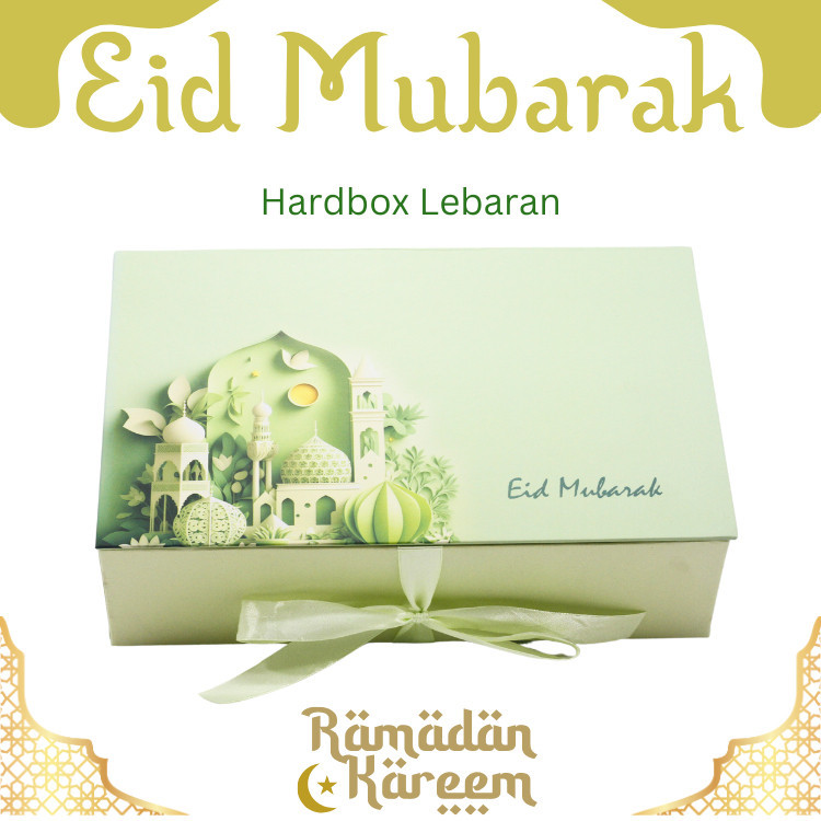 

DISKON Box Hampers Lebaran Gift Box Idul Fitri Hardboard Kue Kering Box Parsel