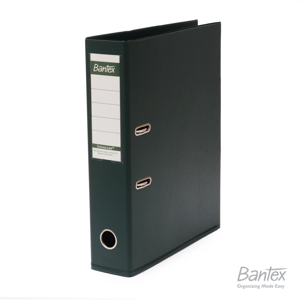 

[Stationery Spectrum] Bantex Ordner Folio 7 cm PVC Lever Arch File Green 1465V04