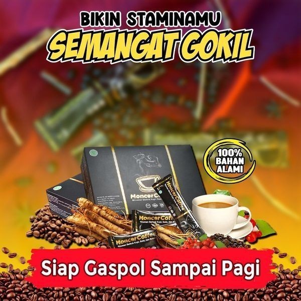 

Mon-cer Coffee Minuman Kopi Stamina