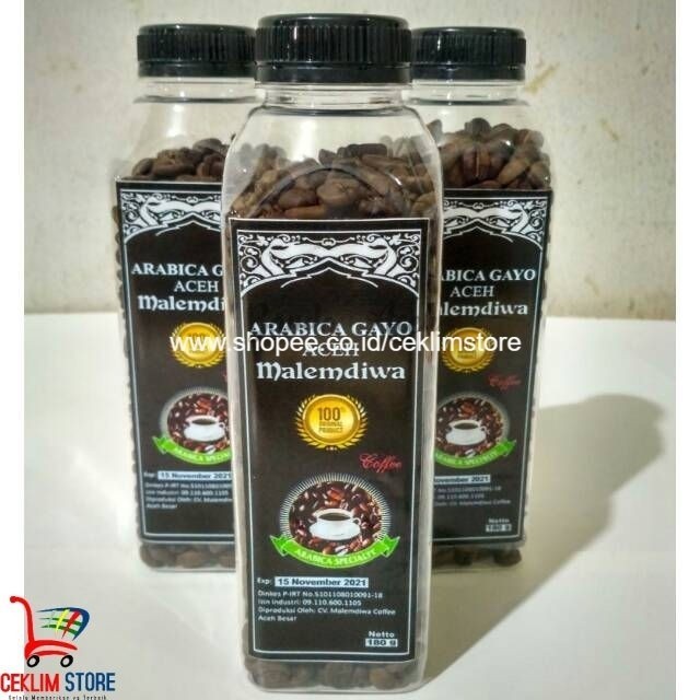 

Kopi Aceh Gayo Malemdiwa Arabika Grenbiin 180 Gram