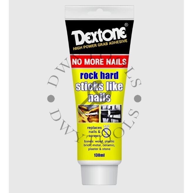 Lem Dextone No More Nails Anti Paku Keramik Kayu Metal Batu Super Kuat