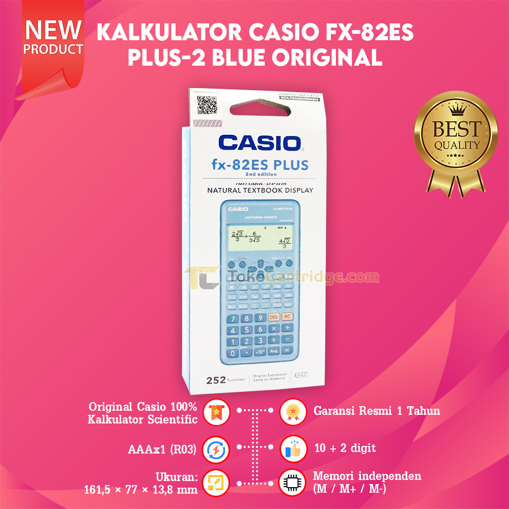 

Kalkulator Casio fx 82ES PLUS-2 Calculator Scientific New Original