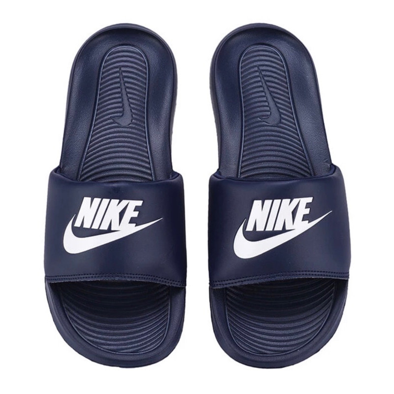 Sandal Nike Victori One (Pria, Biru Laut).