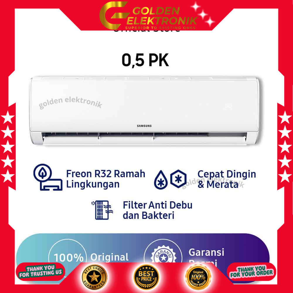 AC STANDART SAMSUNG 1/2 PK AR AR05TGHQASIX R32