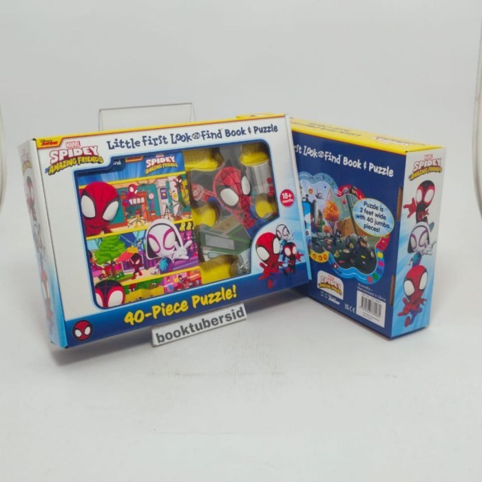 Disney Jr Marvel Spidey Amazing Friends - Little First Look and find