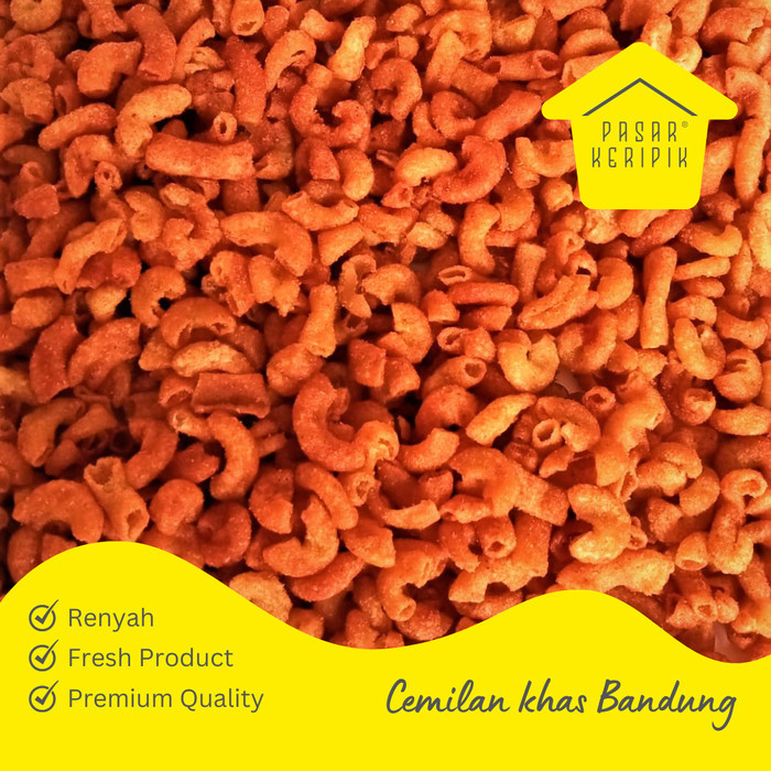 

AST Pasar Keripik Macaroni Makaroni Pedas Kriuk Kiloan