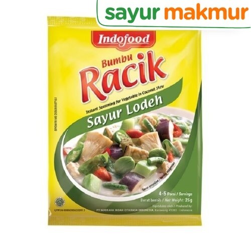 

Indofood Bumbu Racik Sayur Lodeh 25 gram Sayurmakmur