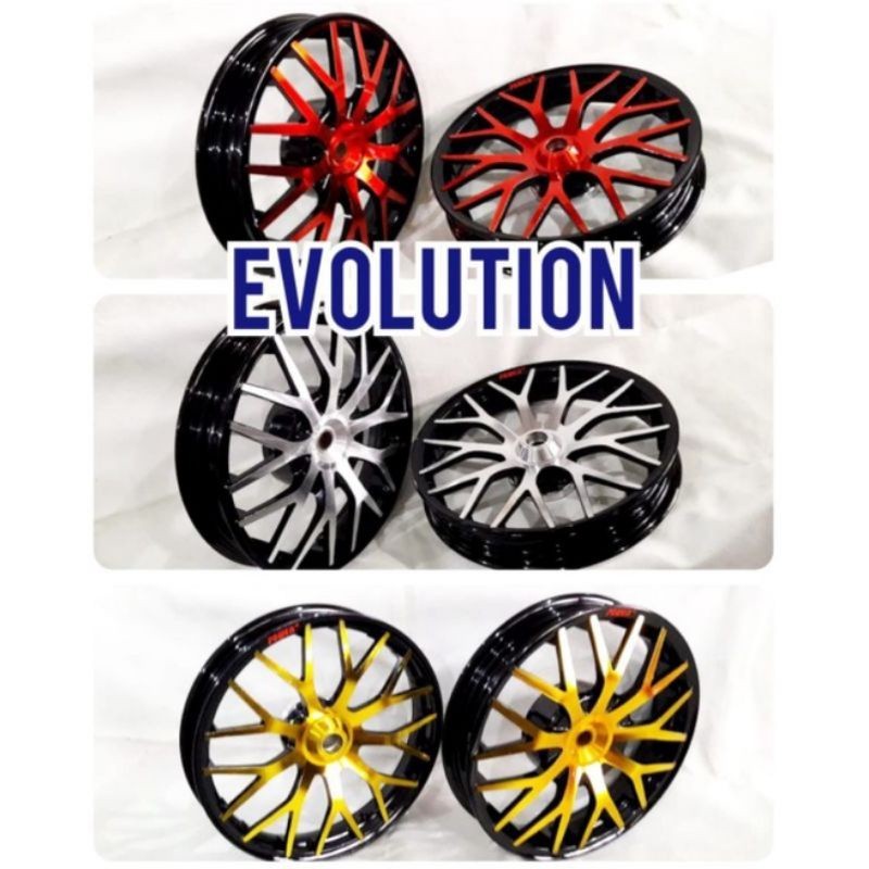 Velg Racing Power Evolution 215/250 Ring14 Mio/Soul/Mio-J/SoulGT/Xeon/Vario/125-150/Beat
