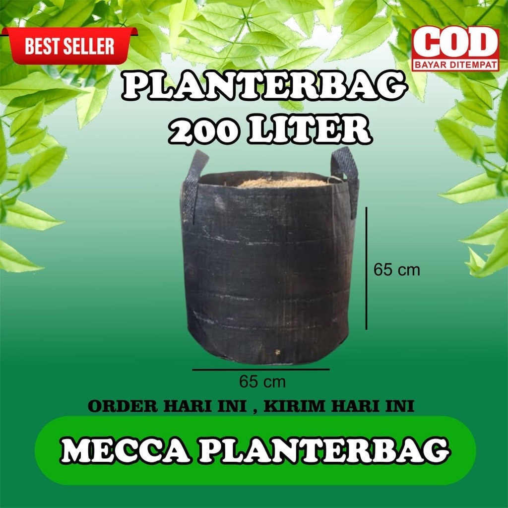 PLANTERBAG 200 LITER Planter bag 200 liter planter bag 65x65 pot tanaman