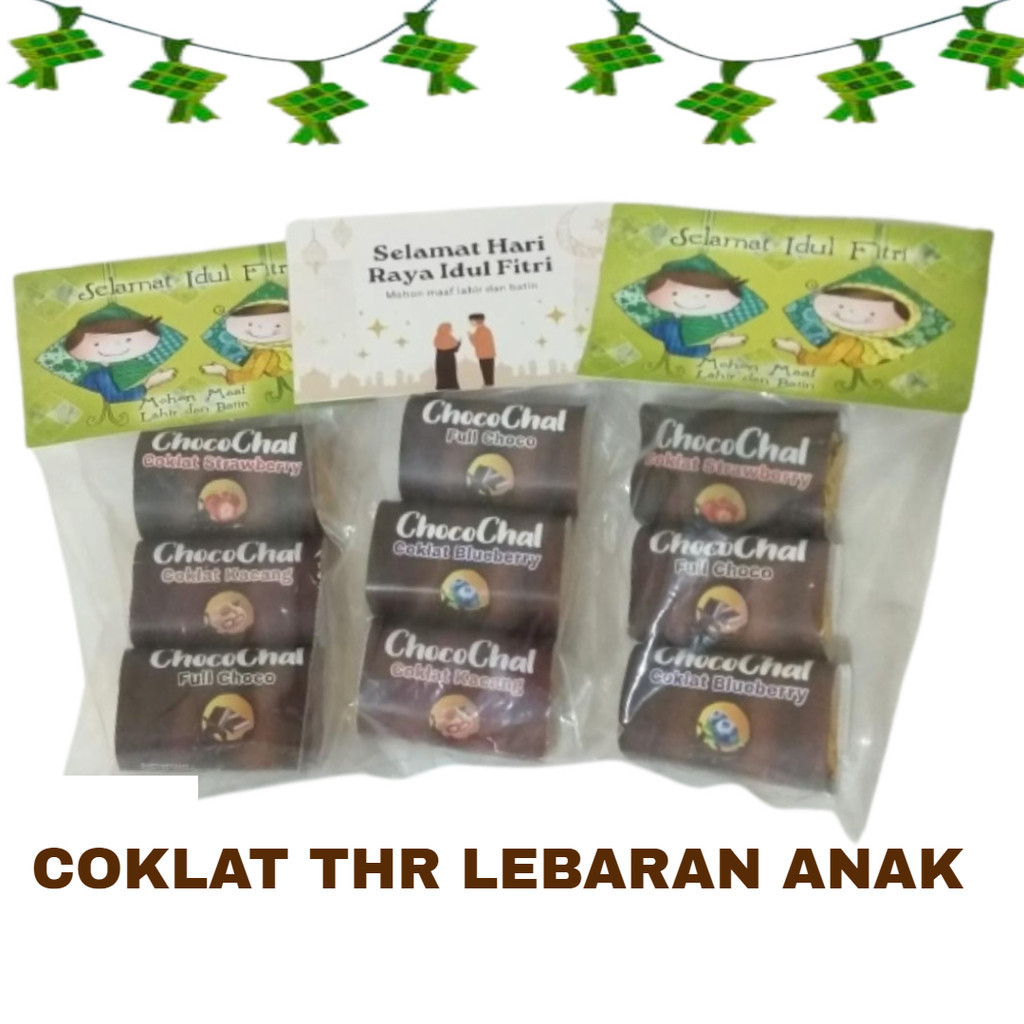 

Coklat Angpao Thr Lebaran Anak Coklat Aneka Varian Isi Rasa Chocochal