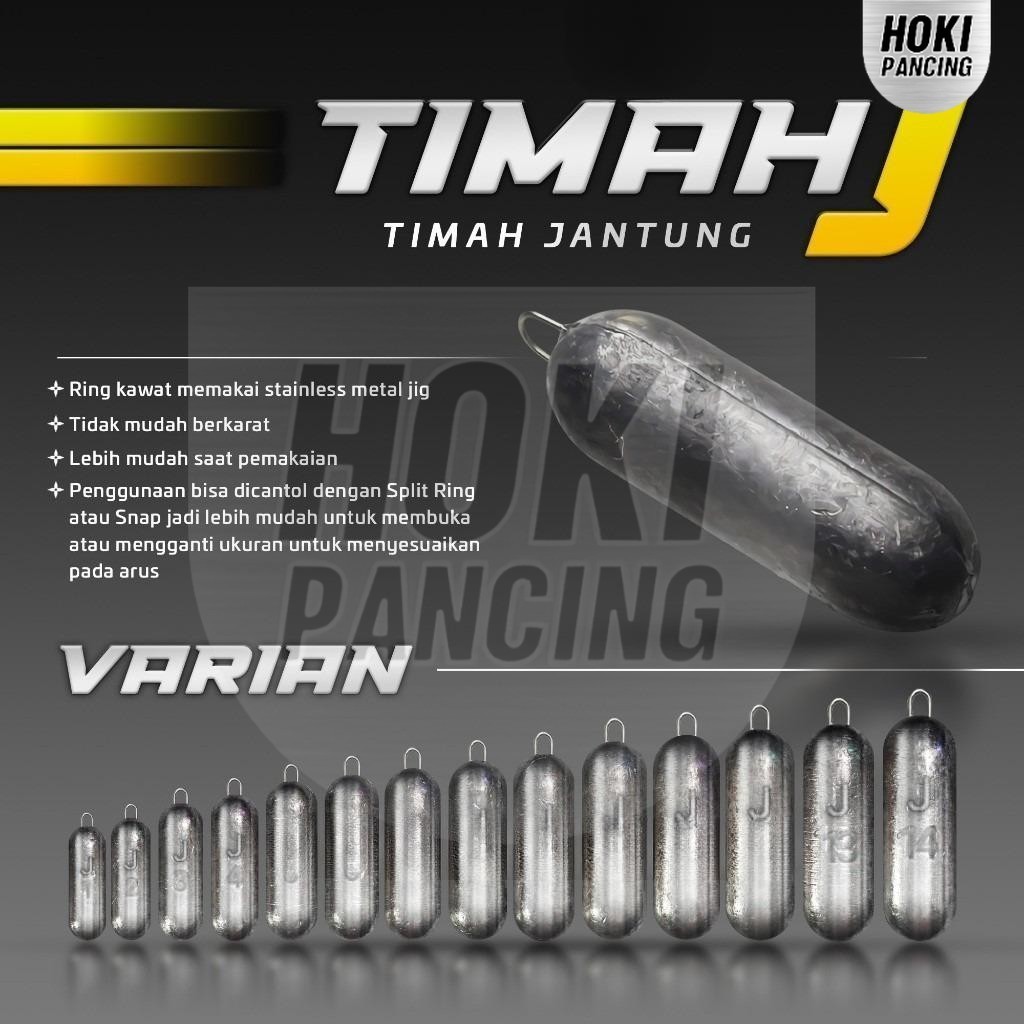 Timah Jantung - Timah Pemberat Pancing Harga Kiloan Timah Dasaran Timah Mandas - PAKET DISKON
