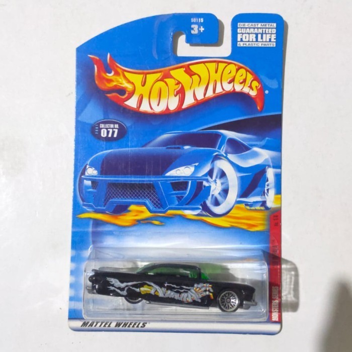 HW Hot Wheels 59 Chevy Impala hitam monster series 2007 -DD24