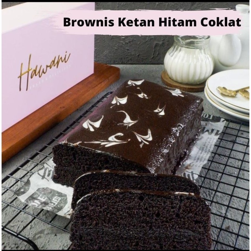 

BROWNIES KETAN HITAM COKLAT OLEH-OLEH BANDUNG (PO 1 HARI)/ IEd Mubarak