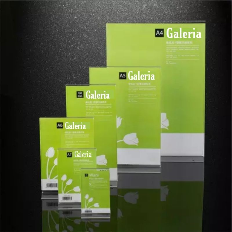 

11.11 TEMPAT BROSUR A4 / TENT HOLDER / TENT CARD BENING TRANSPARAN / NOMOR MEJA ACRYLIC A4