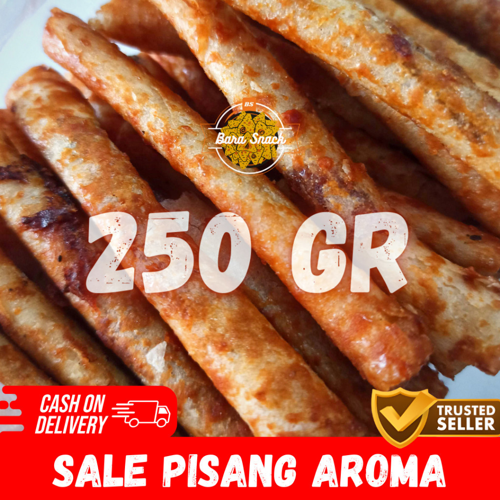 

[ 250gr ] Sale Pisang Aroma Premium / Pisang Karamel Crispy / Camilan Kiloan Murah