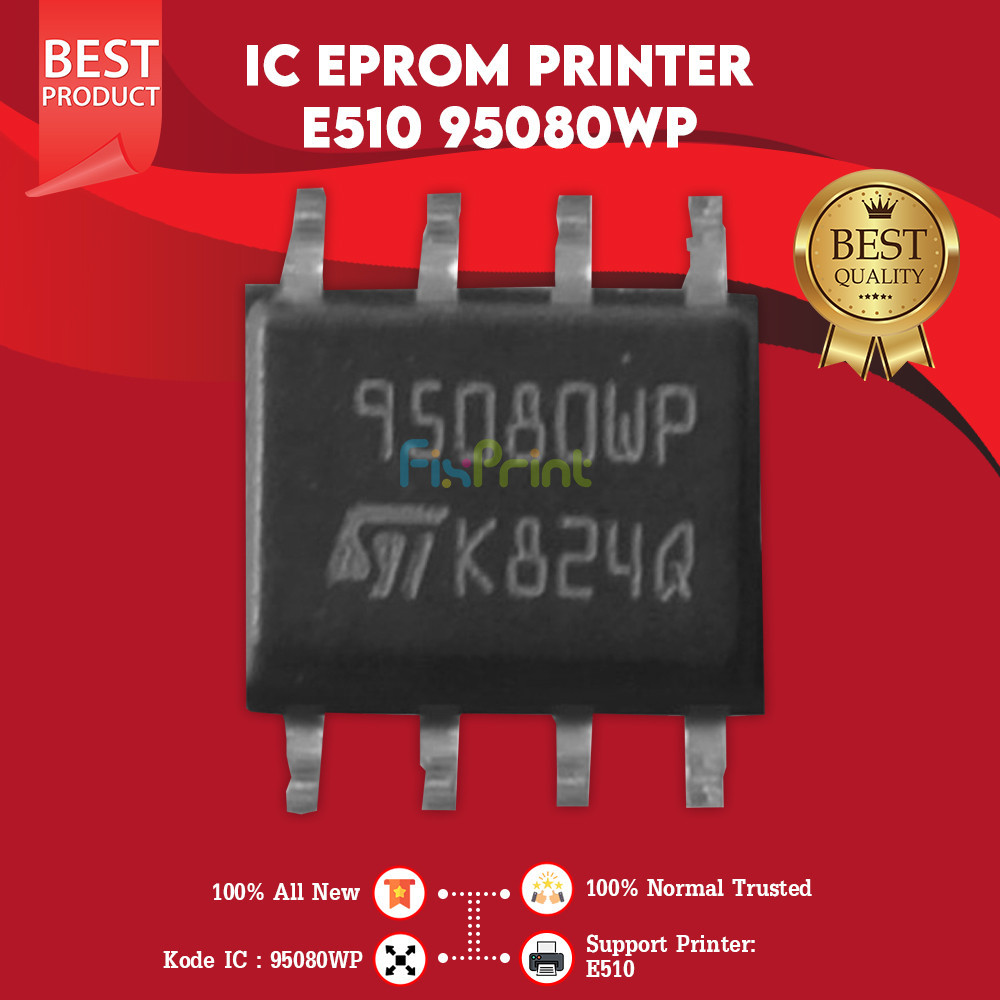 IC Eprom E510 Canon Printer Resetter E510 95080WP IC Eprom E510 IC Counter E510