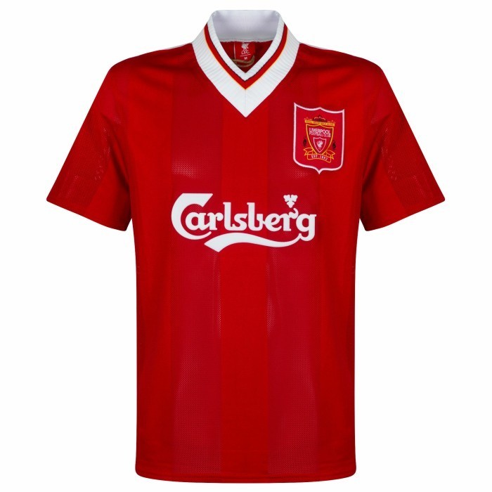 Jersey Liverpool ORIGINAL LFC RETRO 95-96 HOME SHIRT, Official Product