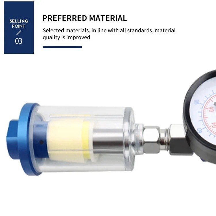 REGULATOR FILTER SPRAY GUN SPRAYGUN KOMPLIT