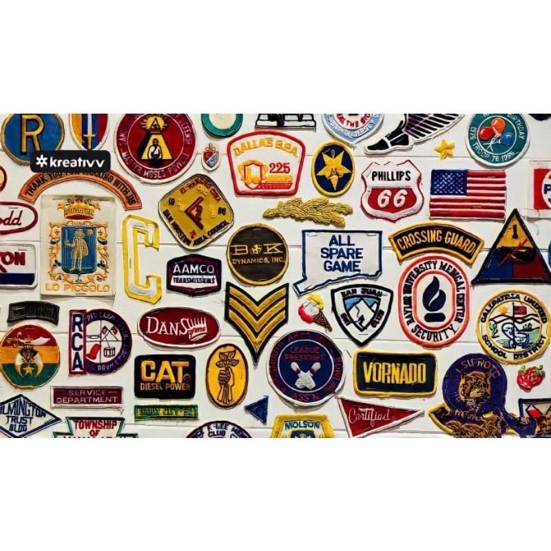 Bordir Bordir BORDIR LOGO CUSTOM SENDIRI /EMBLEM, BET, BORDIR NAMA BADGE,SIZE BESAR,SESUAI KEMAUAN S