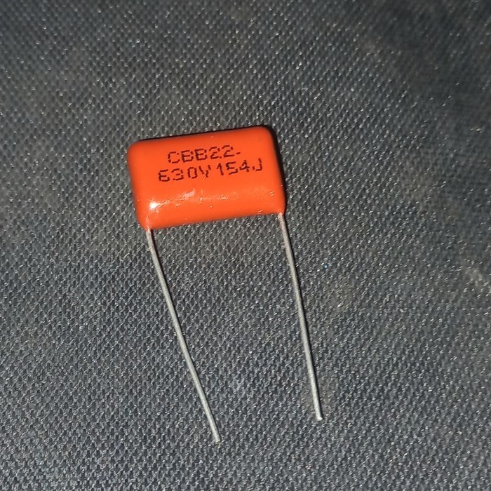 milar 154 630v 150n 150nf mylar capasitor kapasitor 400v 154j 150j630v A Fajar elektro 2