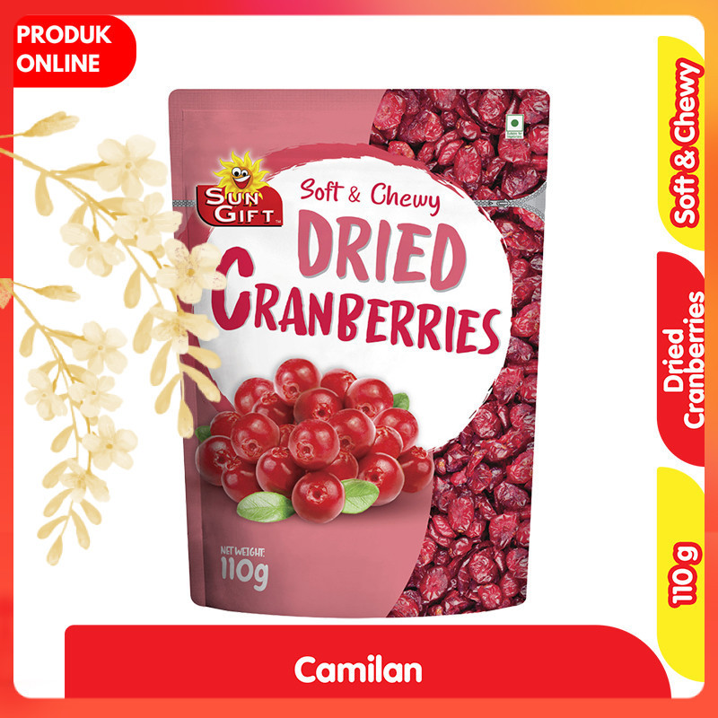 

Tong Garden SUN GIFT Soft & Chewy Kranberry Kering 110 g