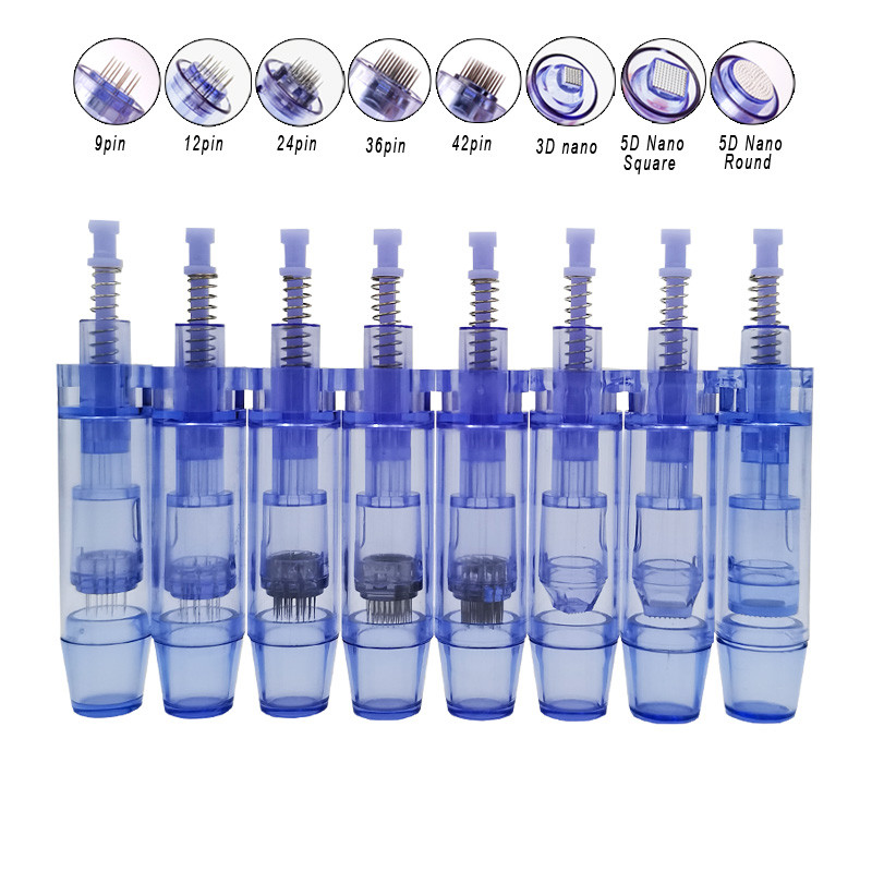 

10/50/100pcs Electric Derma Pen Needle 9/ 12/ 24/ 36/ 42/ Nano Pin Tattoo Micro Needles Cartridges Bayonet For Dr.pen Ultima A1