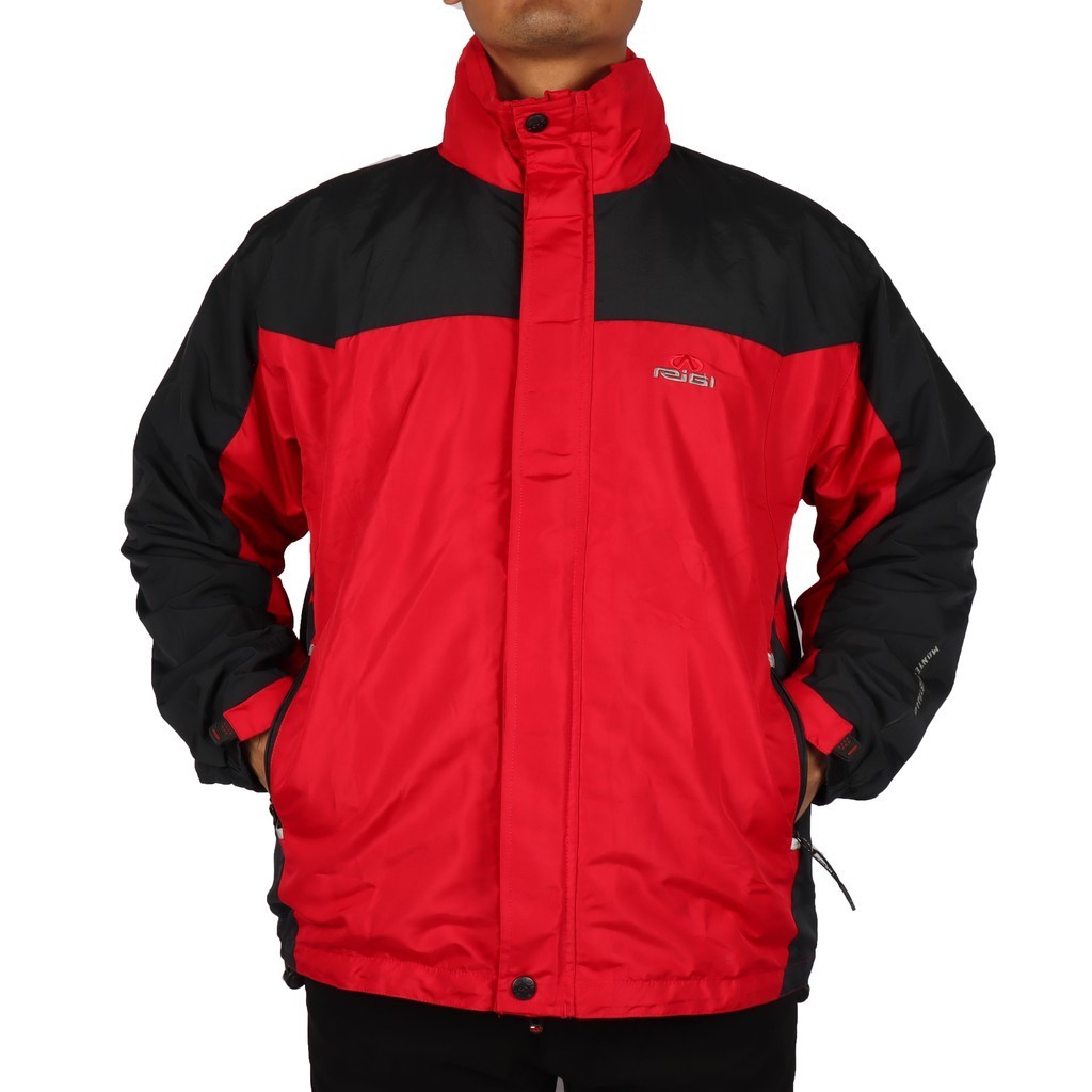 RIGI Jaket Gunung / Jaket Hiking / Jaket Pendaki Windproof / Jaket Anti Angin Tebal Hangat Pria Mont