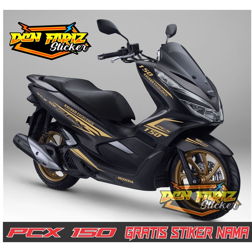 COD Stiker pcx 150 terbaru stiker pcx 150 full body stiker pcx 150 putih stiker pcx 150 hitam stiker