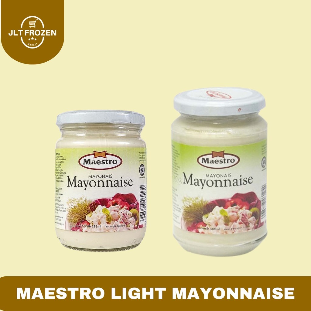 

Maestro Light Mayonaise Kemasan Botol 225 ml / 300 ml