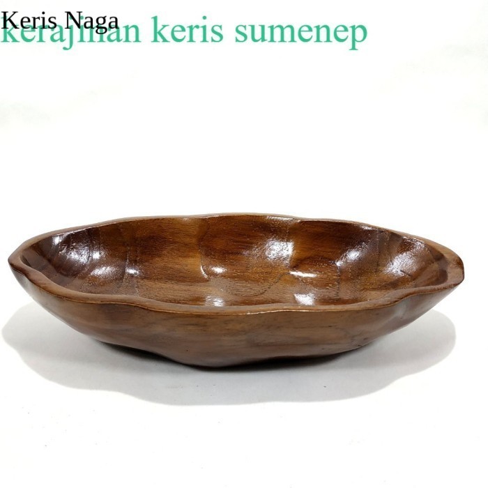 Asbak Kayu Jati Jumbo Model daun Unik Klasik Elegan LSF9