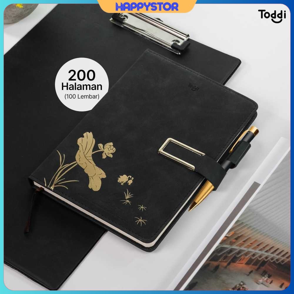 

Buku Jurnal Leather Notebook Diary A5 80GSM 200 Halaman - TD663